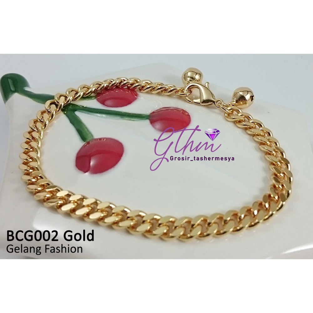 Bracelets Gelang Tangan Wanita High Quality Rante Polos BCW002 xuping