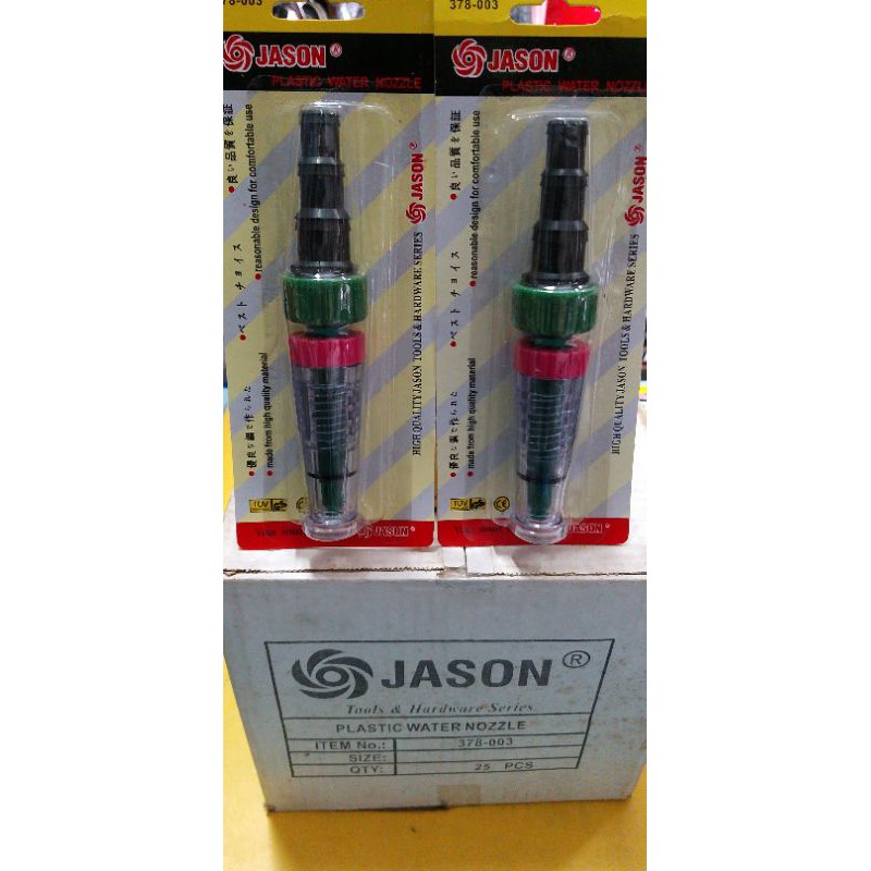 SEMPROTAN AIR HOSE NOZZLE PVC-KEPALA SPRAY PLASTIK JASON