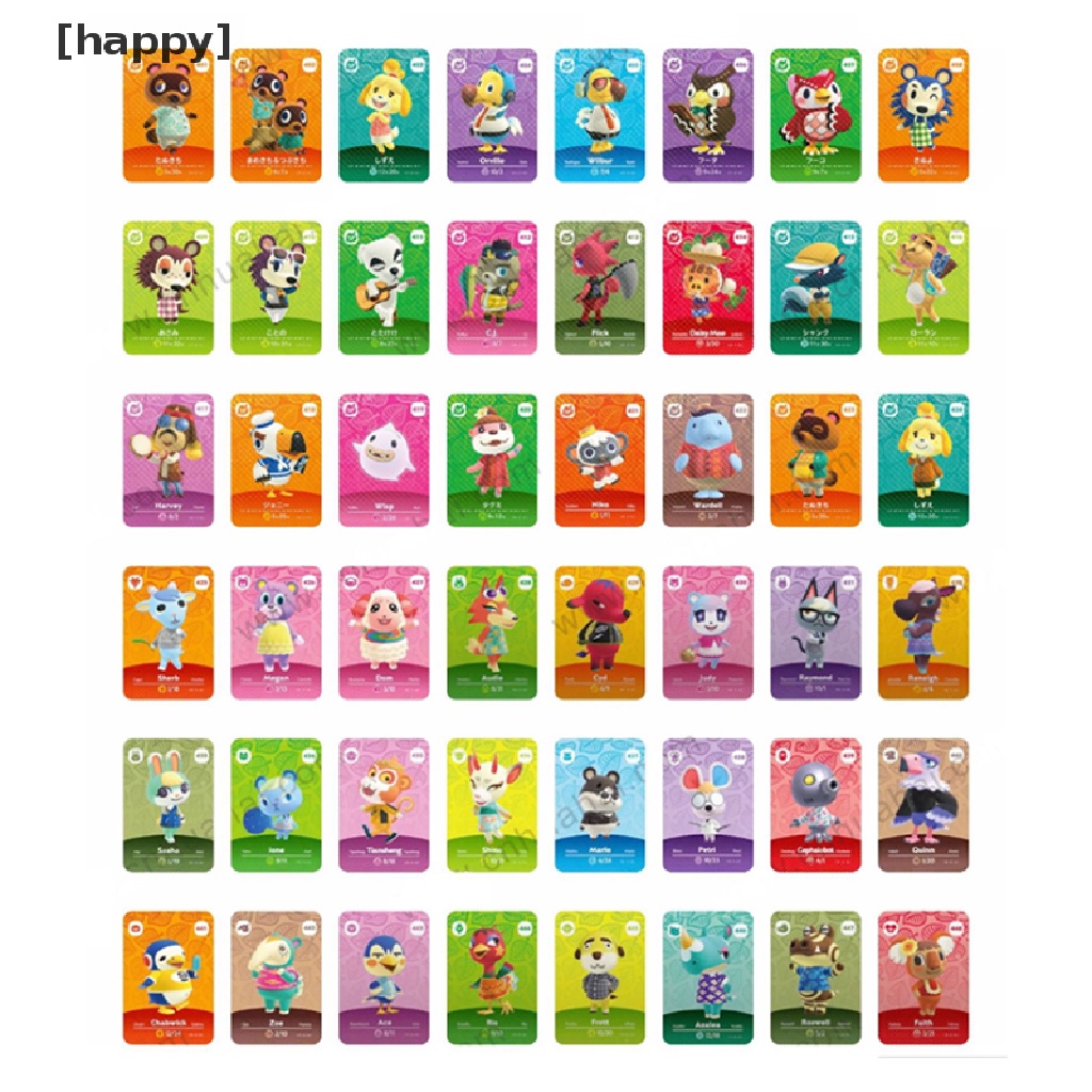 5 Kartu Desain Animal Crossing Amiibo Series # 401-448 Mint