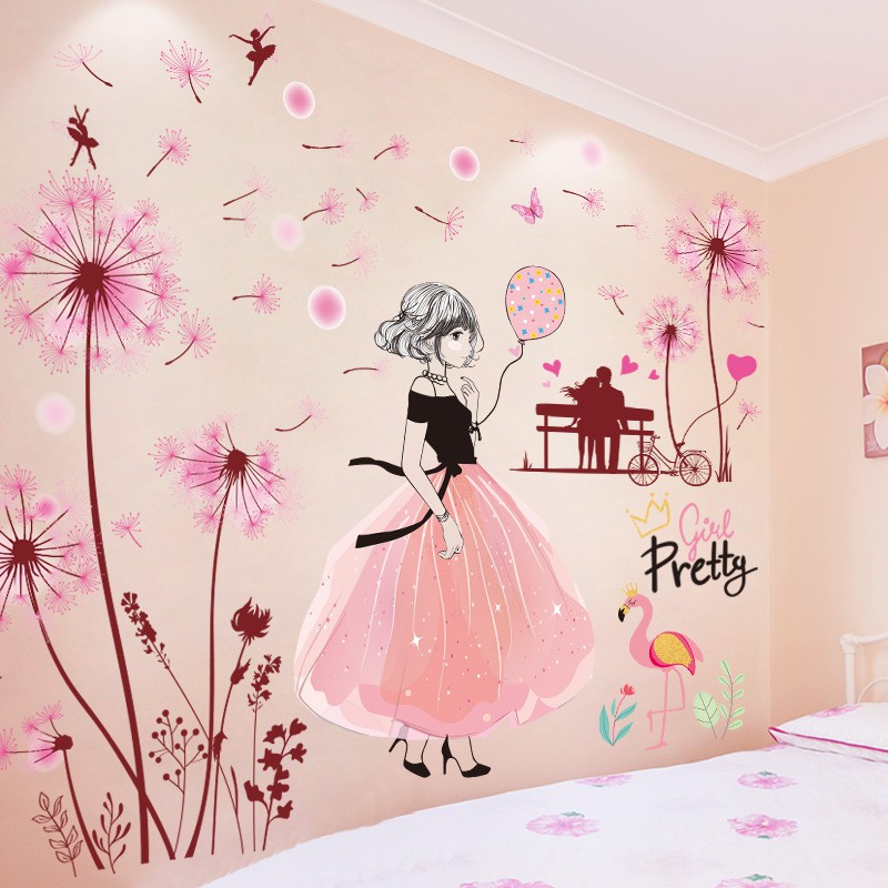 20+ Ide Stiker Dinding Wallpaper Dinding Kamar Anak Perempuan