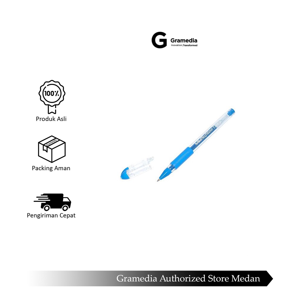 

Gramedia Medan - ARTLINE SOFTLINE 1700 GEL PEN BIRU