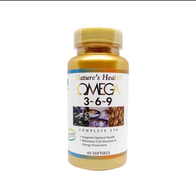 Nature's Health Omega 3-6-9 -- 45softgels