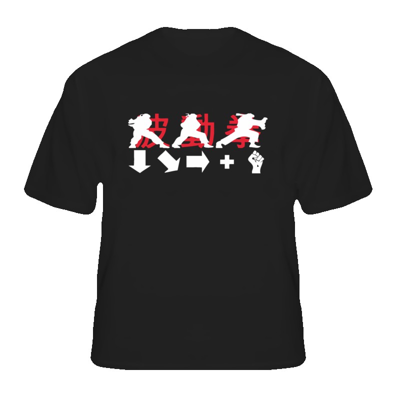 Ryu Street Fighter Hadouken T Shirt