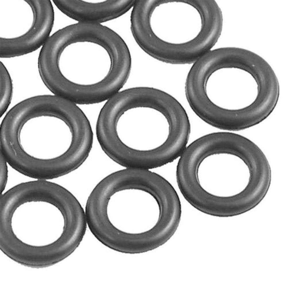 TOP 100pcs /Set O-Rings Cacing Wacky Rig Ledeng Gigitan Ikan Karet Hitam