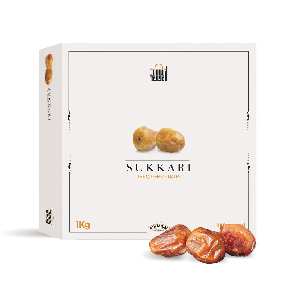 Kurma Sukari TIMUR TENGAH 1Kg Premium High Quality Natural Dates