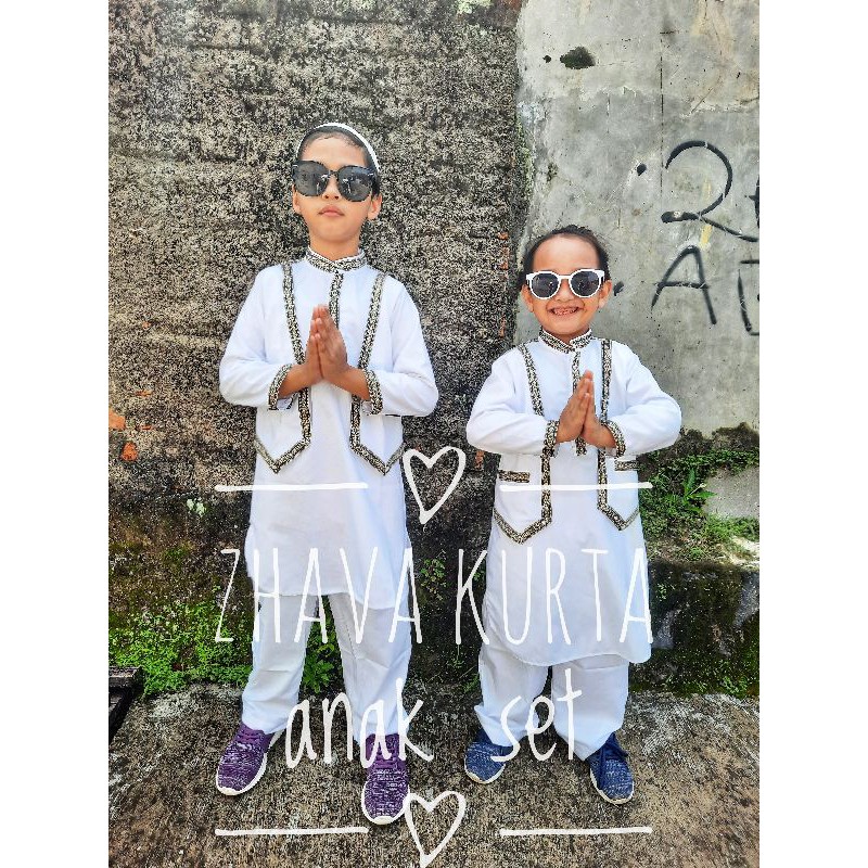 zhava kurta set anak/koko anak/kurta set../bisa COD