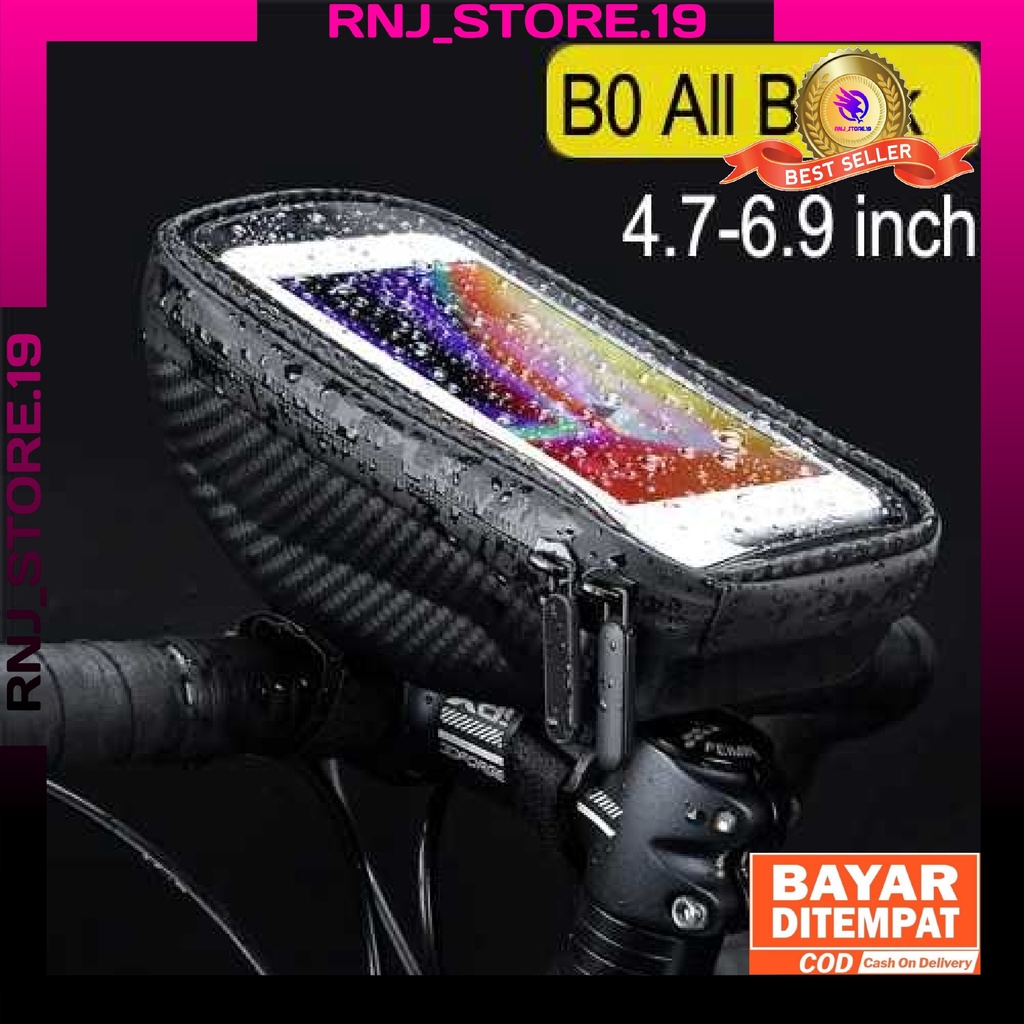 Tas Hp Sepeda 6.9 inch/Tas stang sepeda hp 6.9 inch/Tas Handlebar Sepeda Hp 6.9 Inch