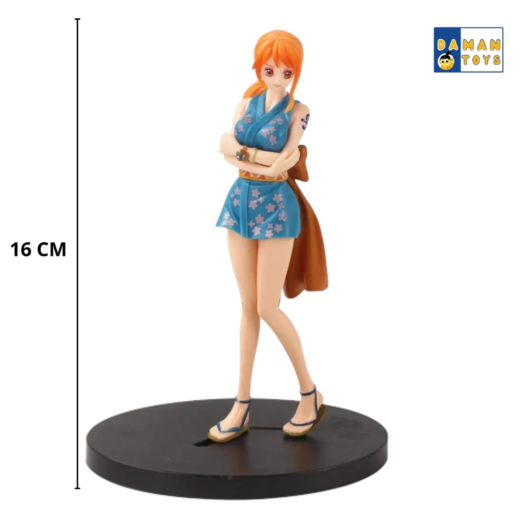 Action Figure One Piece Nami Realistic Shape Lovely Miniature Nami Sexy Bikini