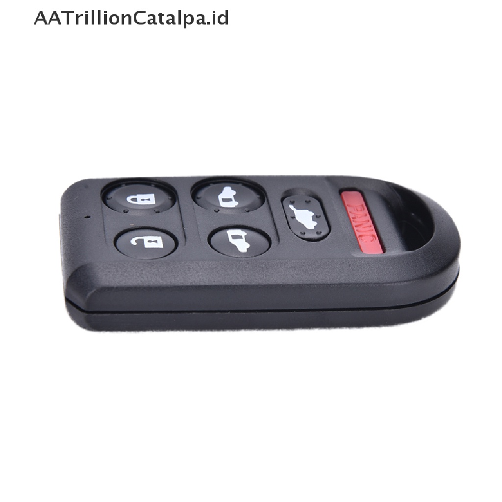 Aatrillioncatalpa Rumah / Casing Kunci Remote Mobil 6 Tombol Plastik Warna Hitam Untuk HONDA Odyssey