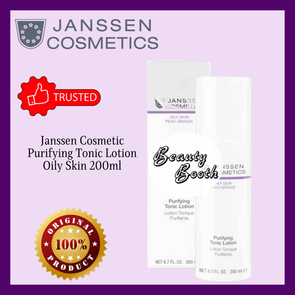 JANSSEN COSMETICS PURIFYING TONIC LOTION Oily Skin 200ml