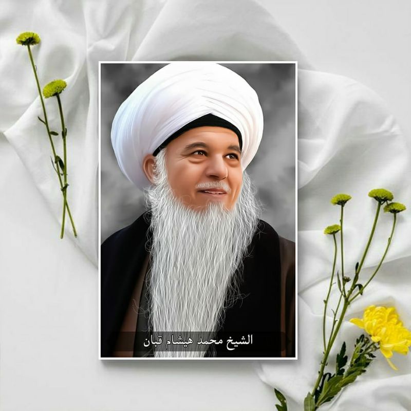 poster Syekh Hisyam Al-Kabbani