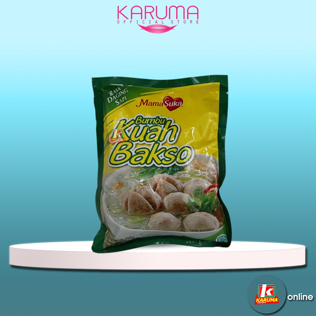 

Mama Suka Bumbu Kuah Bakso Sapi Sachet 250gr Mamasuka