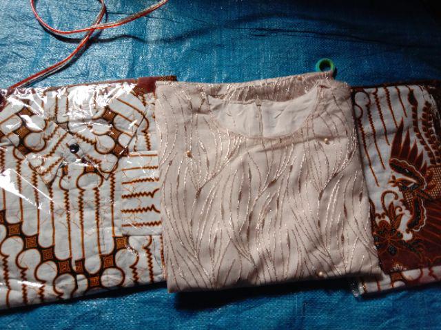 Maura Couple - Sania Ruffle Batik Couple Ori Ndoro Jowi Garansi Termurah Shopee - Kebaya Modern 2564