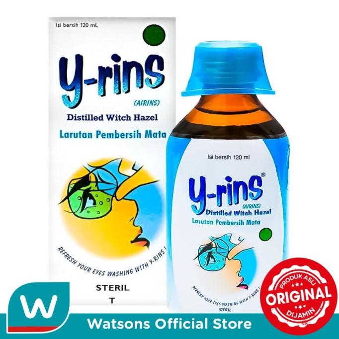 READY STOCK Y Rins Eye Lens Solution 120 ml Murah
