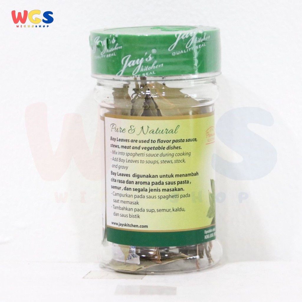 Jay's Kitchen Jays Bay Leaves 8g - Daun Salam Herbal