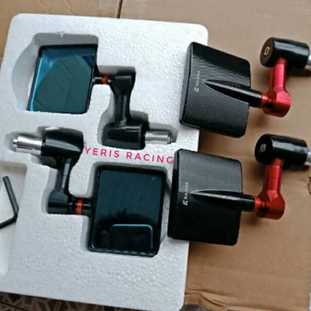 End Bar spion jalu kotak cnc model Rizoma universal N MAX ,AEROX ,PCX,VIXION DLL UNIVERSAL