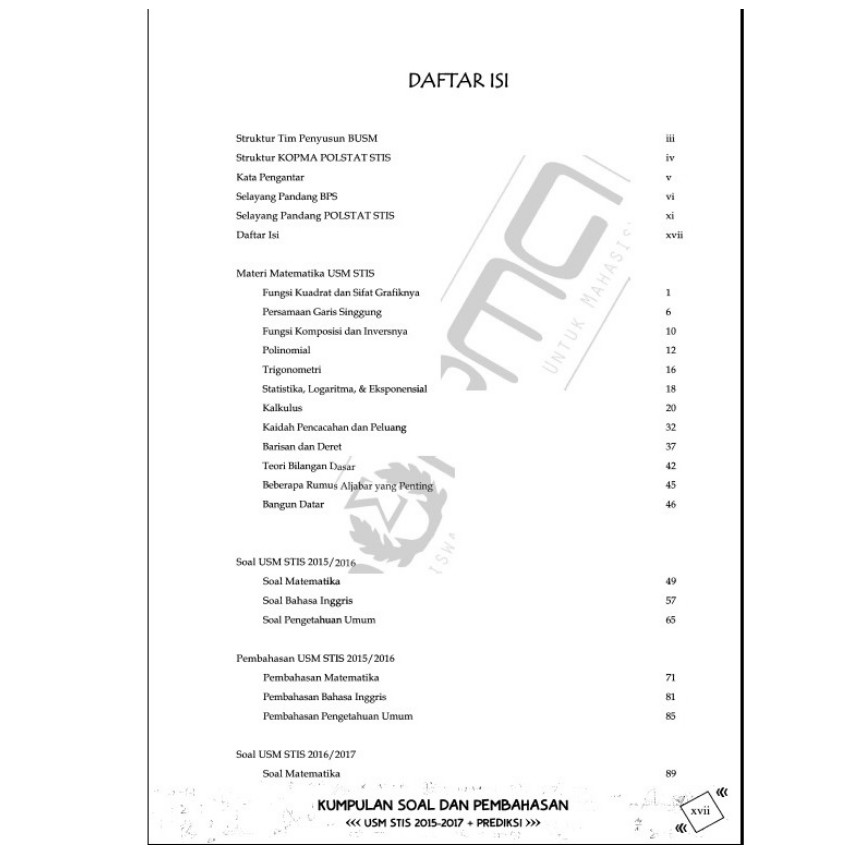 Buku Stis 2020 Dan 2021 Shopee Indonesia