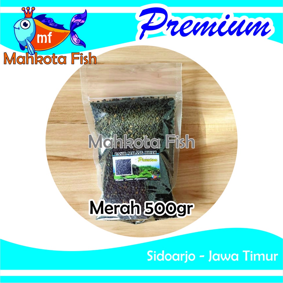 Pasir Malang Hitam 500 gr | Pasir Hitam | Pasir Aquascape | Pasir Aquarium | Pasir Hias