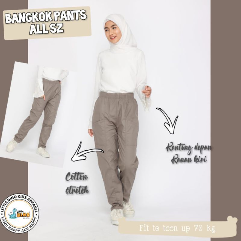 Littledino Celana Anak Perempuan Bangkok Jumbo All Size