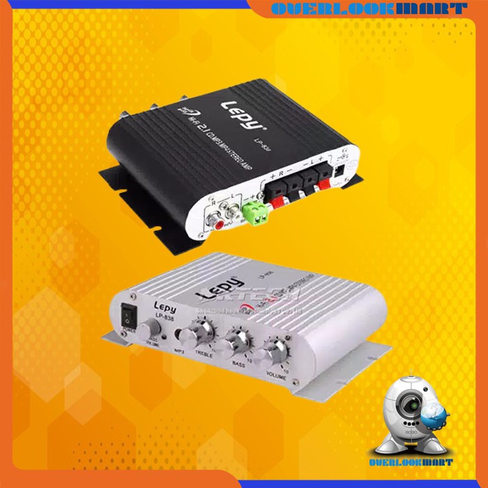 Stereo Amplifier Bass Booster Hifi