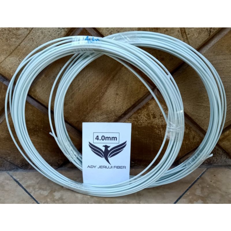 jeruji fiber putih 4mm 1kg