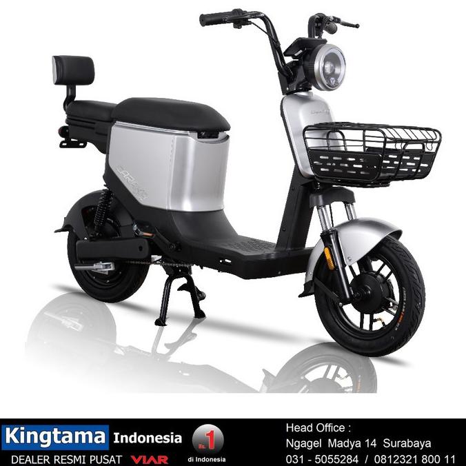 SEPEDA LISTRIK VIAR CARAKA - PROMO- ORIGINAL ORI DSF654654
