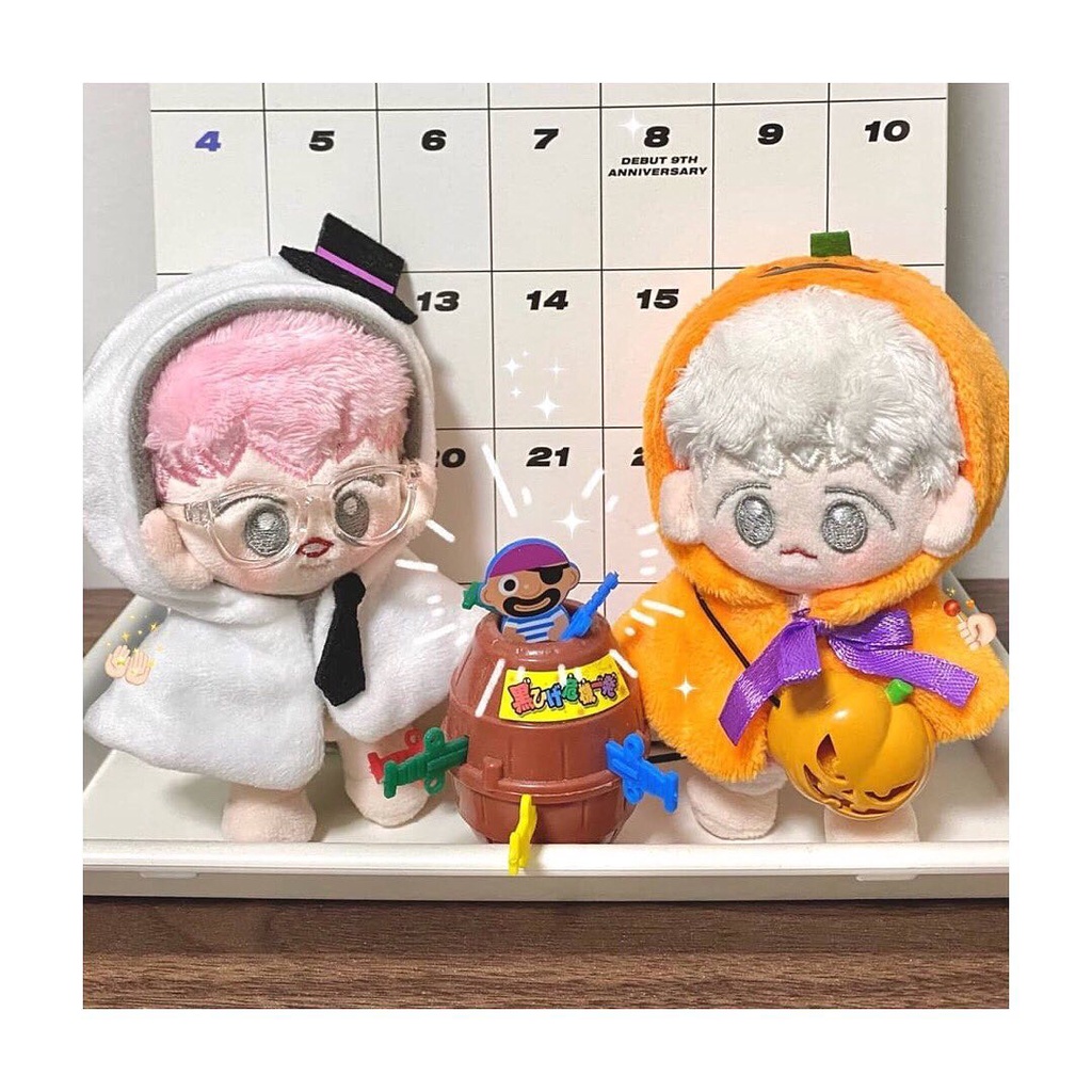 EXO Baekhyun Chanyeol Doll Milkshake 10cm