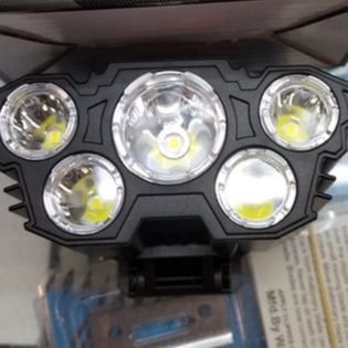 Senter Kepala 5 Led/Headlamp MX-7821 Cahaya Super Terang Praktis dan Dinamis