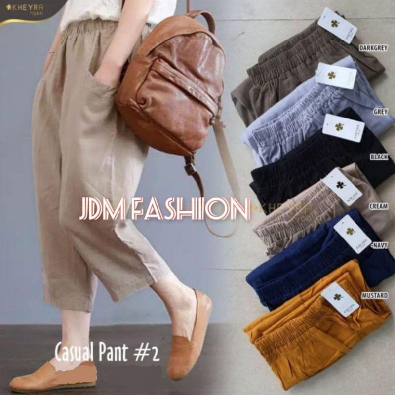 Kulot Korea / Celana 7/9 CELANA KULOT WILLOW PANTS