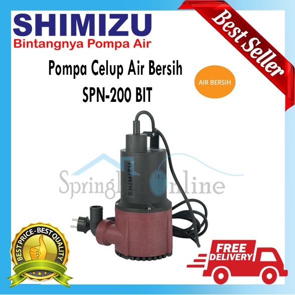 Pompa Celup Air Bersih Shimizu SPN 200 BIT