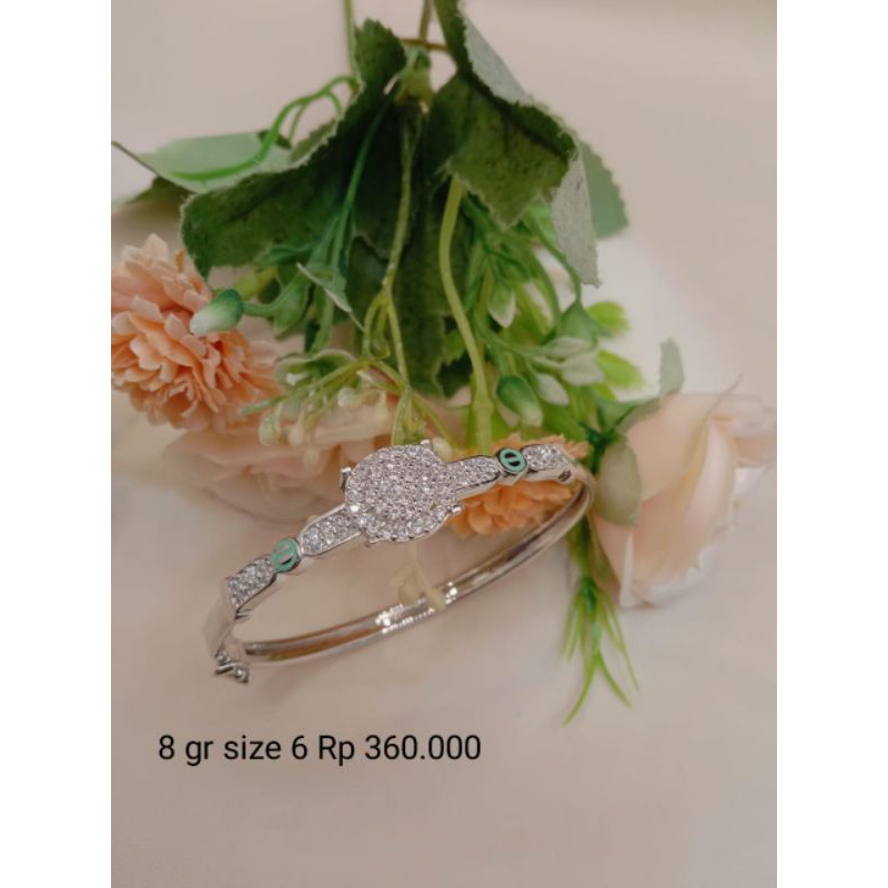 gelang cartier perak asli 925