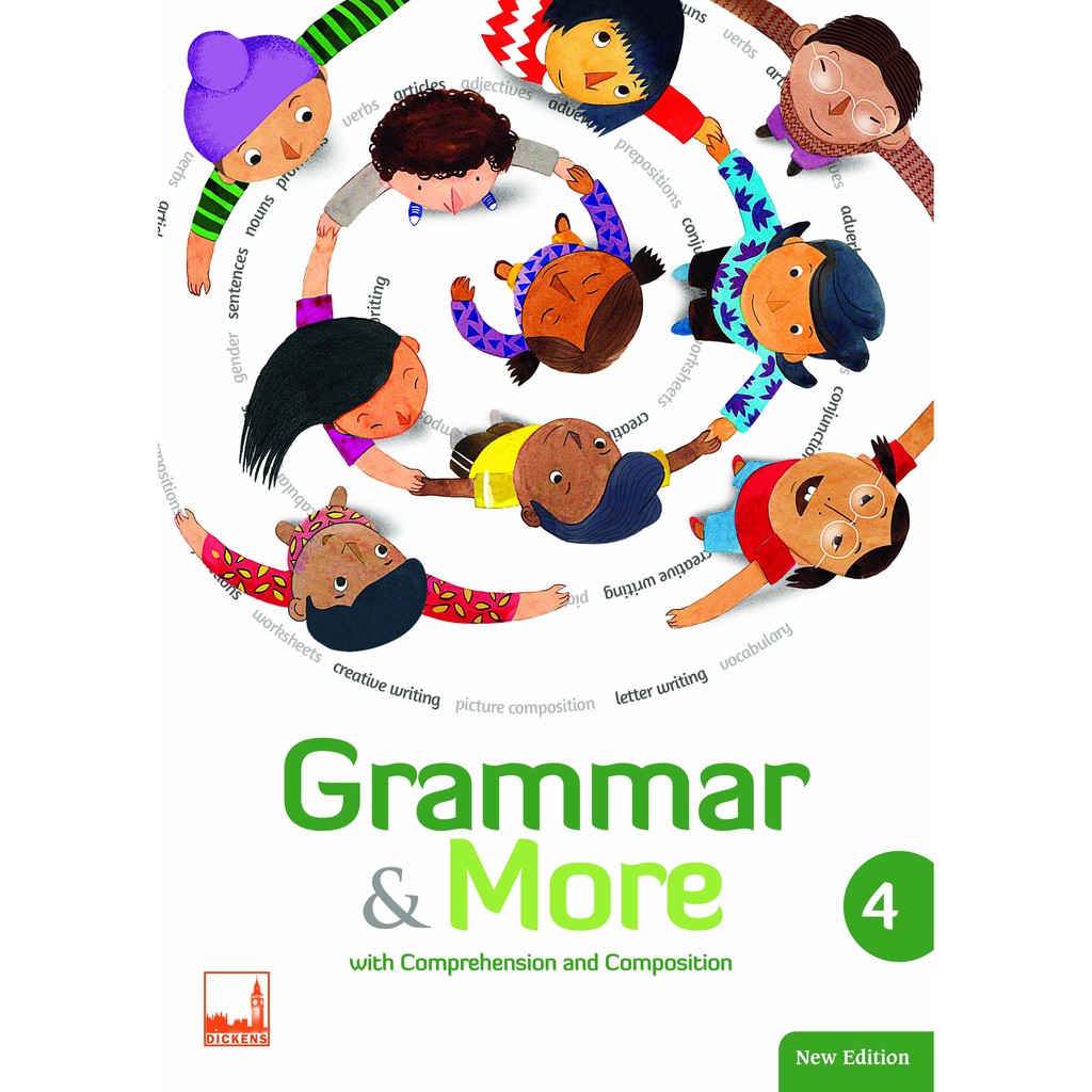 Grammar : Grammar & More (New Cover 2020)-Book 4