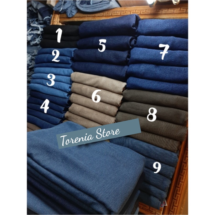 Kain Levis Jeans 14 oz (Washed) ~ Kain Celana/Jaket Levis (125x150)