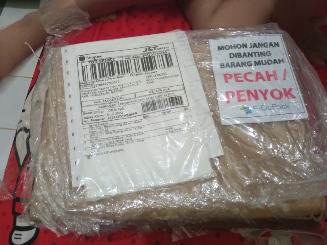 Alumunium Foil Pesawat - Putih & Silver - Dengan Tutup & Tanpa Tutup