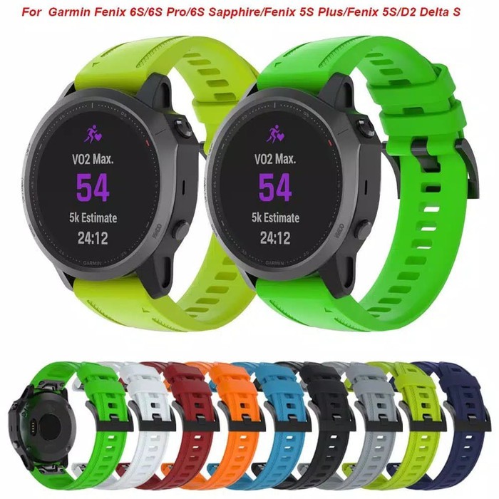 Tali Jam band Garmin Fenix 6s 5s 7s Pro Plus 20mm