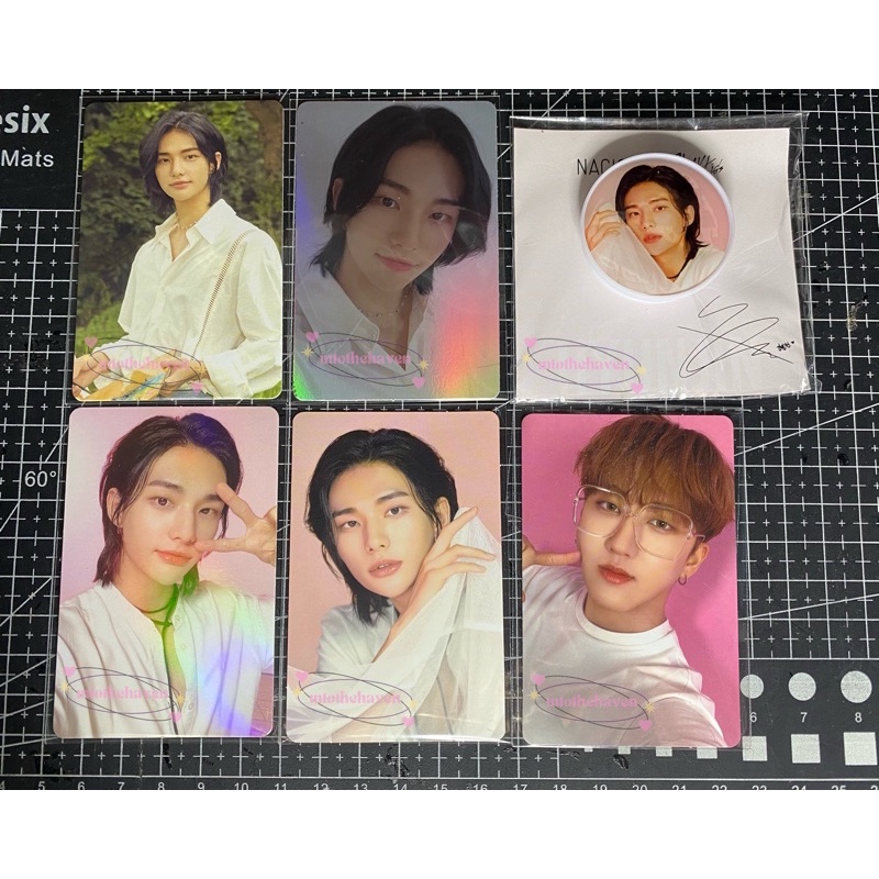 [READ DESC] stray kids hyunjin changbin nacific r1,r2,r3,r5,r7 griptok photocard pc