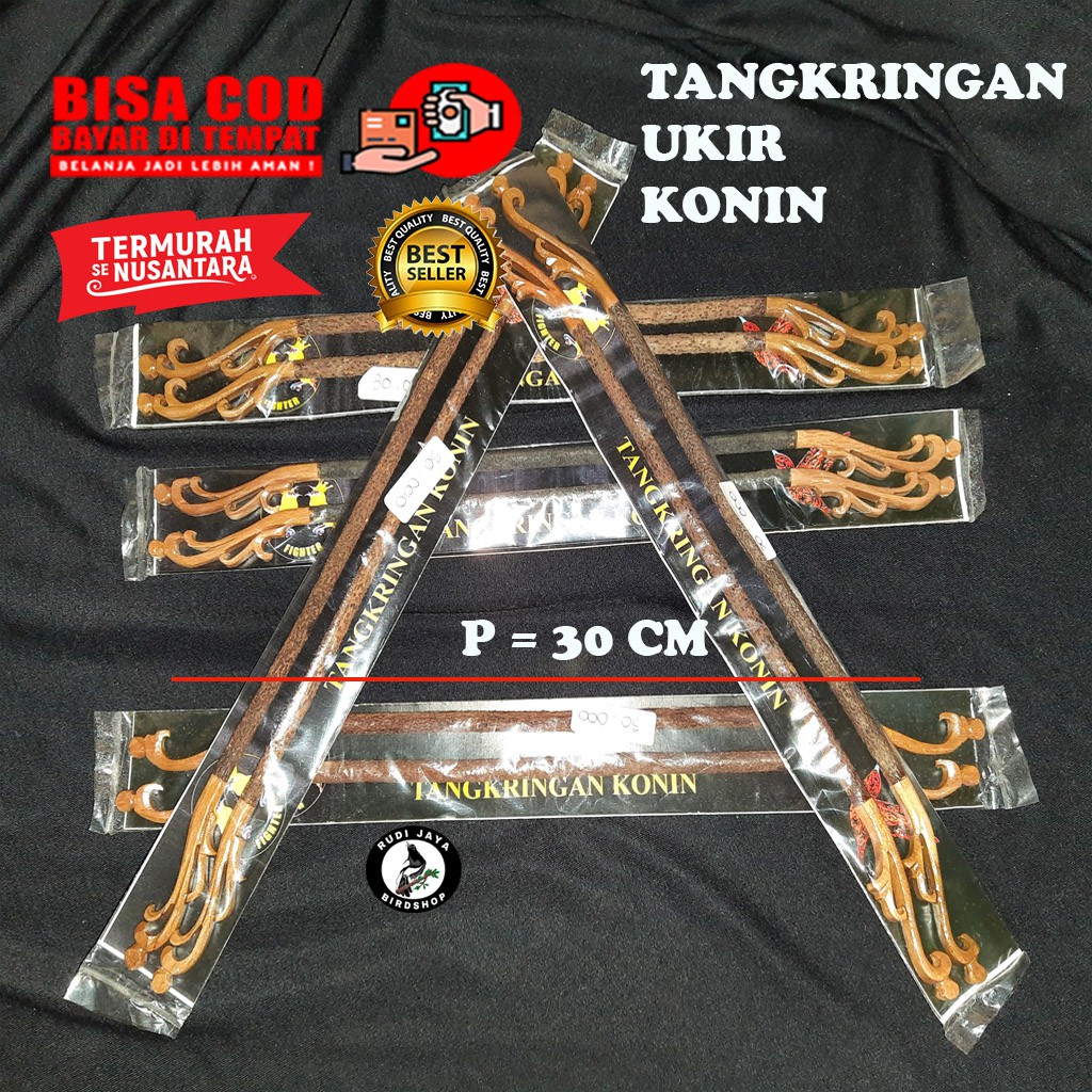 TANGKRINGAN UKIR KONIN 1 SET ISI 2 PCS KAYU ASEM ASAM BALI KASAR UNTUK PANGKRINGAN PLANGKRINGAN KAND