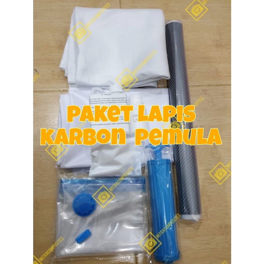 Paket lapis karbon kevlar carbon fiber pemula