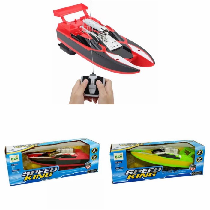 Mainan Rc Speed Boat Remote Control - Perahu Cepat Remot Kontrol Anak