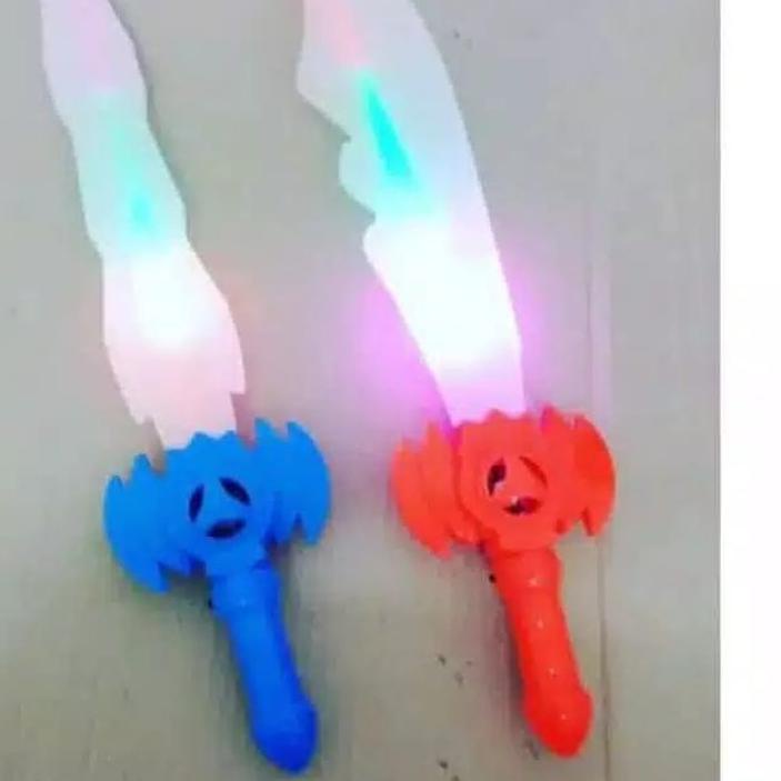 MAINAN ANAK PEDANG LAMPU SUARA / MAINAN PEDANG LAMPU - mainan anak cowok pedang golok kecil lampu da