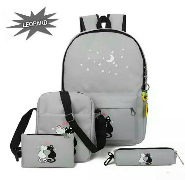 WAISTBAGS {{BISA COD}}TAS RANSEL ANAK SEKOLAH TAS RANSEL ANAK PEREMPUAN/CEWEK KUCING KAWIN