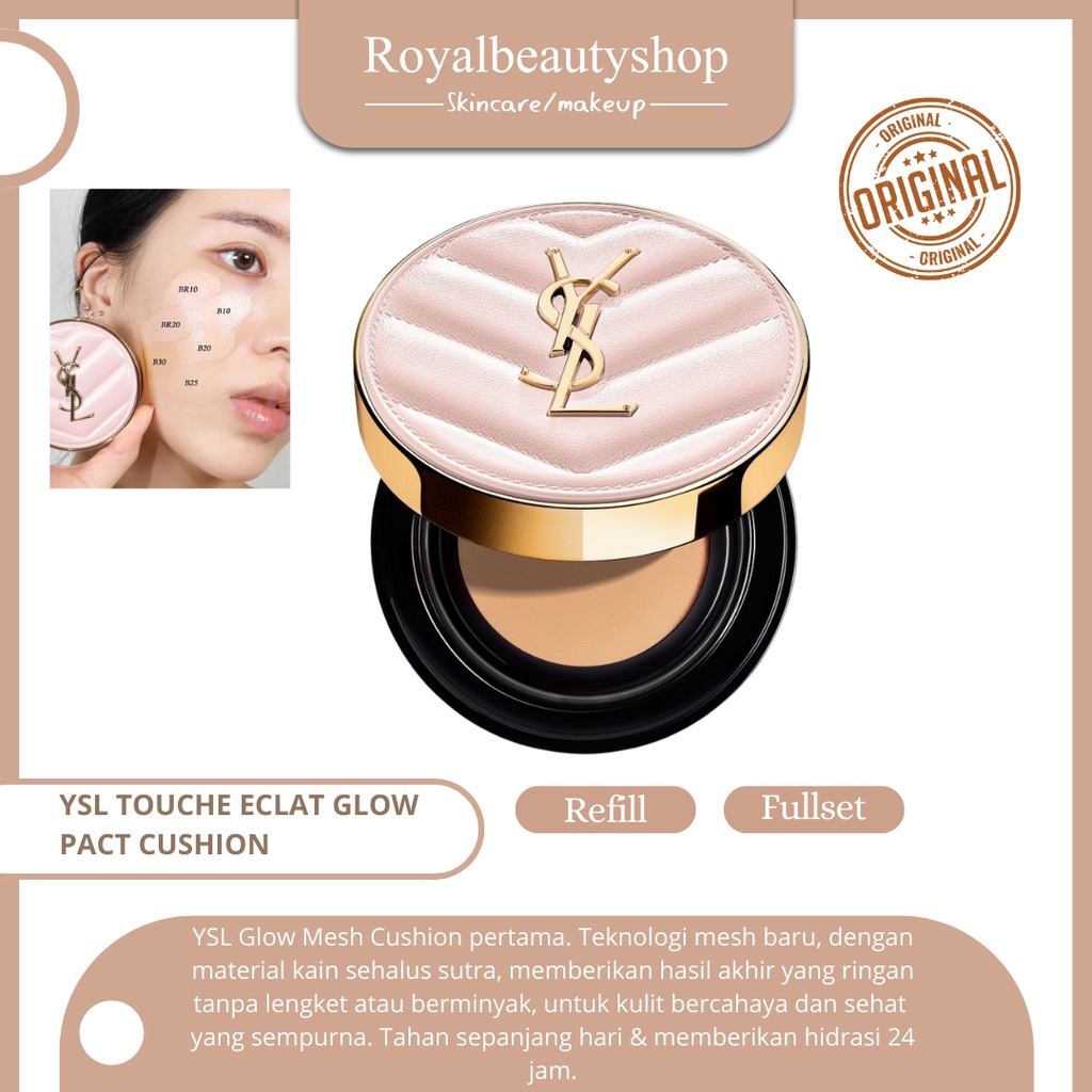 Y*SL Touche Eclat Glow Pact Cushion Foundation