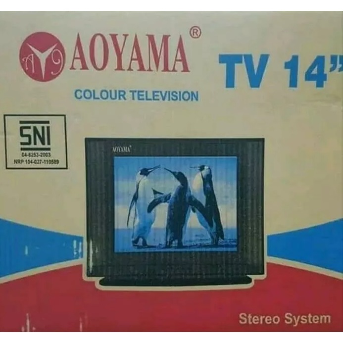 TV TABUNG 14 INCH AOYAMA + HD DIGITAL