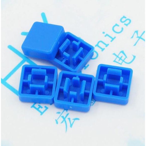 Jual Square Push Button Cap For B3F 4055 Omron 12X12X7.3Mm Knop Kotak