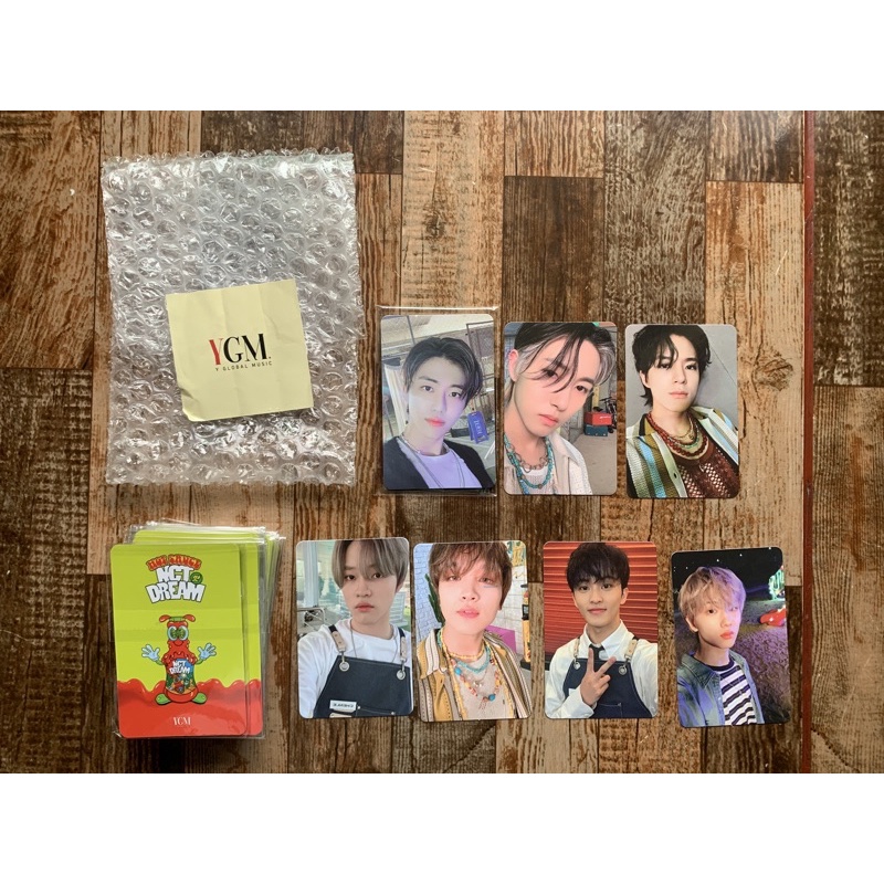 READY STOCK NCT DREAM -  Hot Sauce BENEFIT PHOTOCARD YGLOBAL MUSIC MARK JAEMIN YGM PC