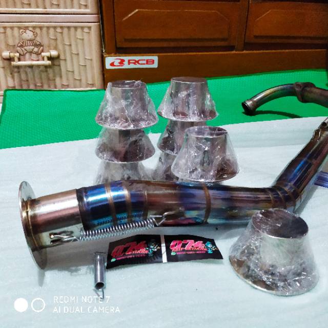 ADAPTOR KNALPOT SATRIA FU adaptor knalpot slincer satria fu
