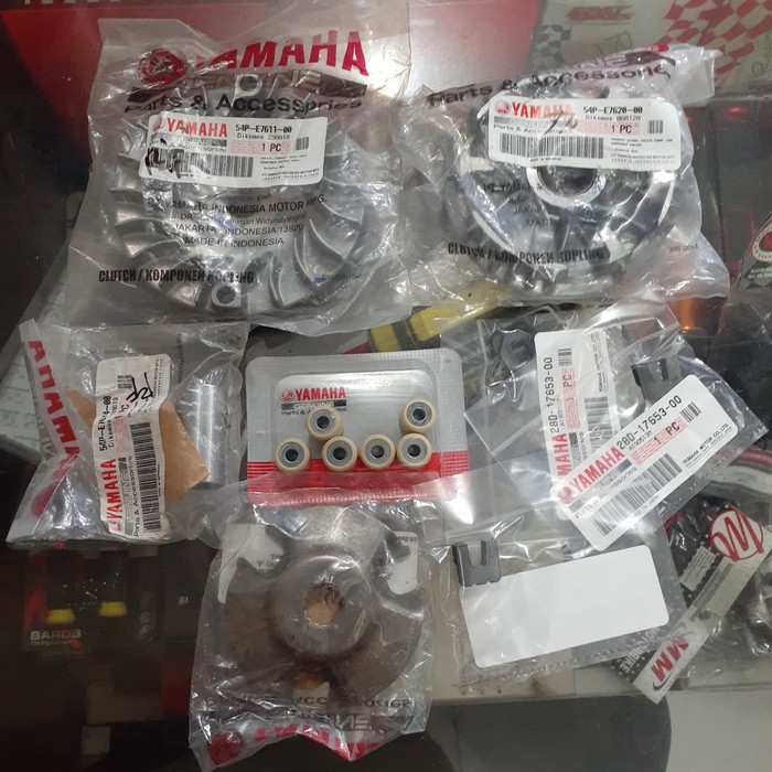 PULI DEPAN MIO J / MIO GT / MIO 115 CC / 1 SET KOMPLIT ORIGINAL