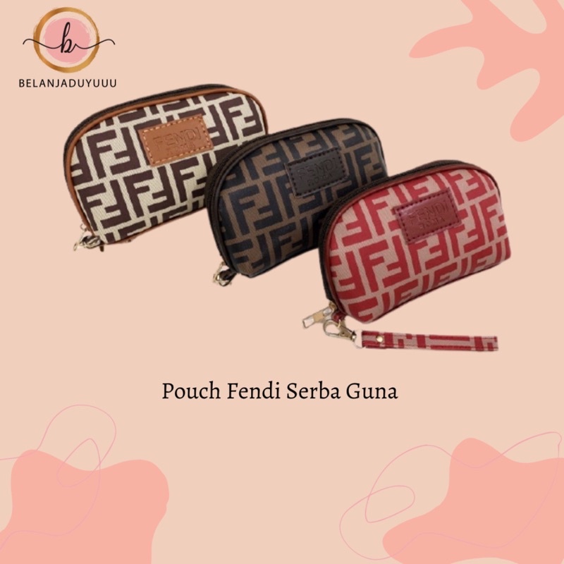 Dompet Fendi Pouch Serba Guna Dompet Pouch