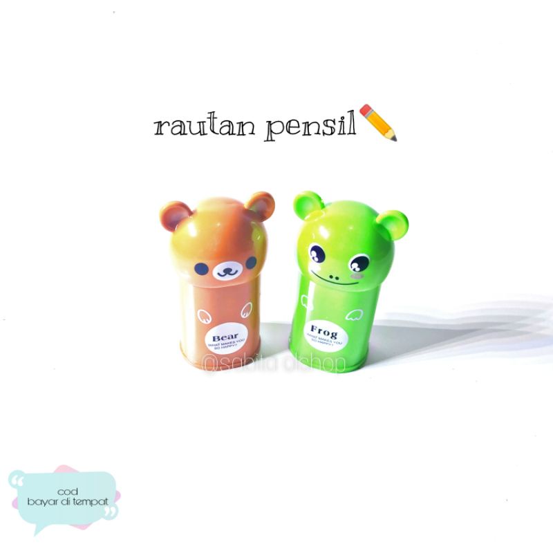 

RAUTAN PENSIL/PENGSERUT PENCILS KARAKTER BONEKA TERBARU
