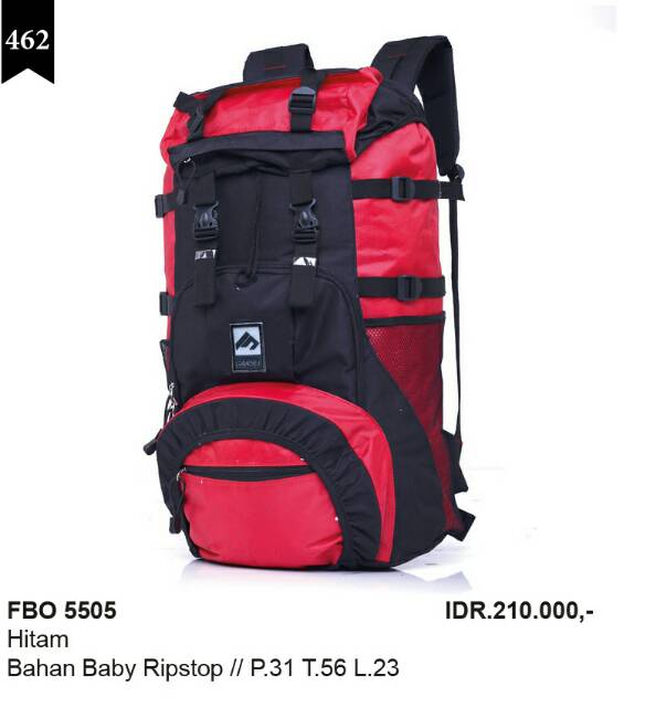 Tas hiking gunung outdoor original brand garsel aurora